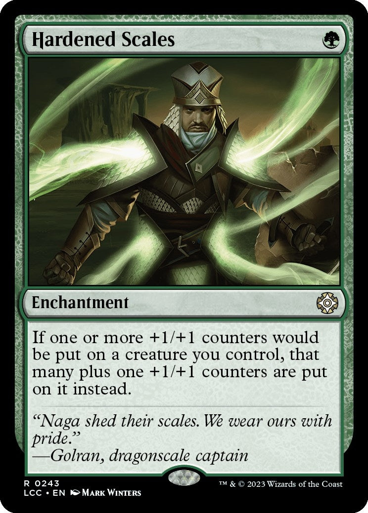 Hardened Scales (243) [LCC] - MTG Single