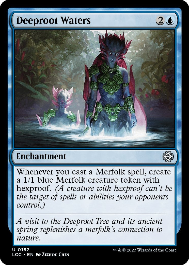 Deeproot Waters (152) [LCC] - MTG Single