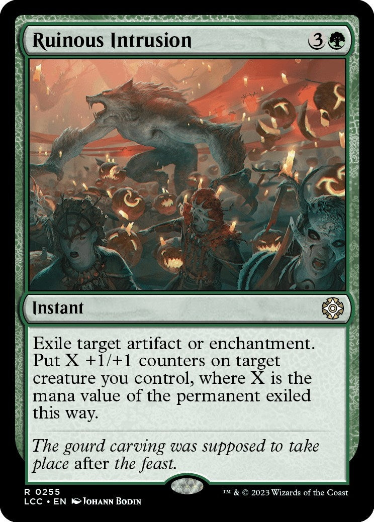 Ruinous Intrusion (255) [LCC] - MTG Single