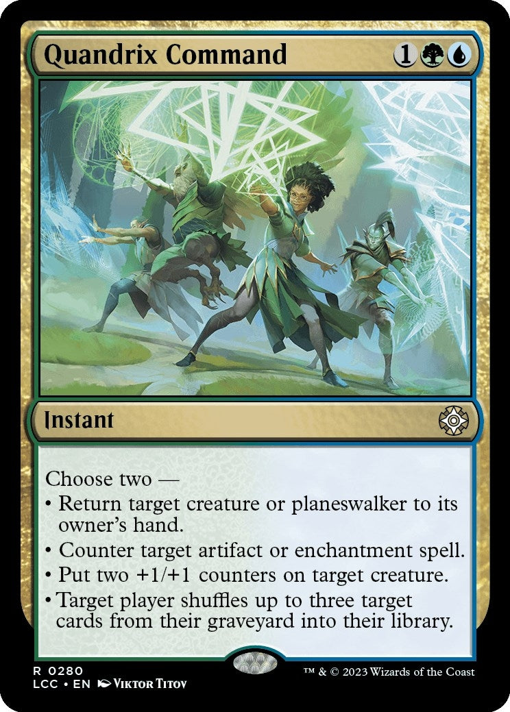 Quandrix Command (280) [LCC] - MTG Single