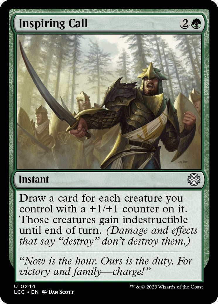 Inspiring Call (244) [LCC] - MTG Single