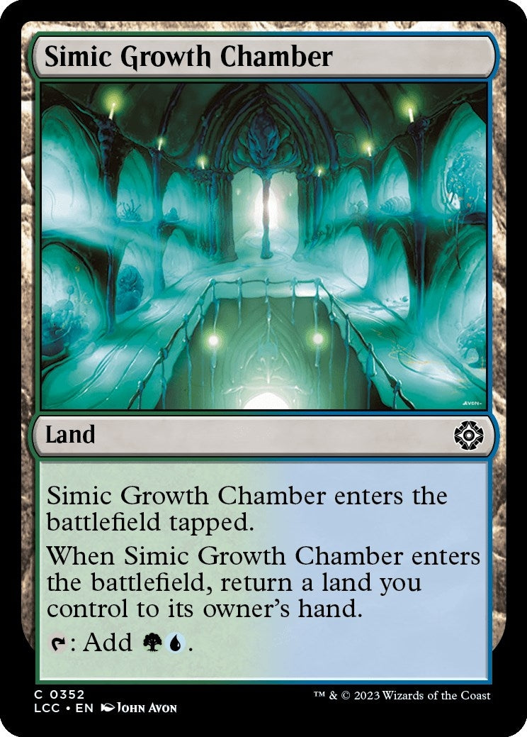 Simic Growth Chamber (352) [LCC] - MTG Single
