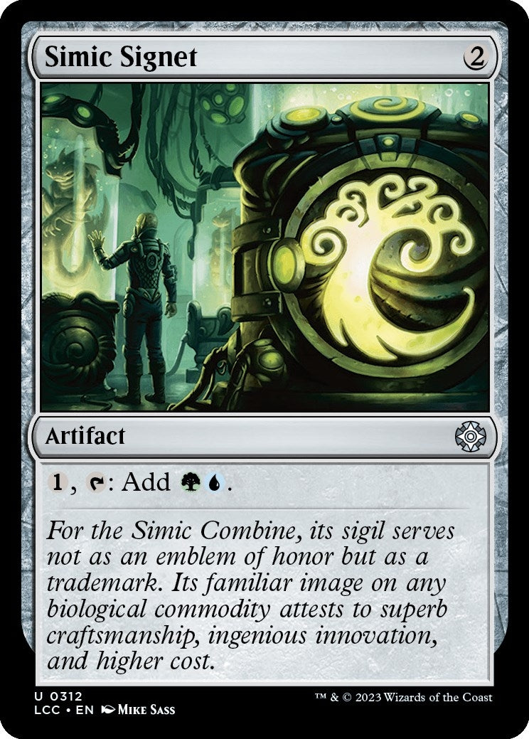 Simic Signet (312) [LCC] - MTG Single