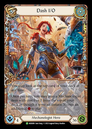 Dash I/O - HER089 (89) [PR] - Flesh and Blood TCG Single