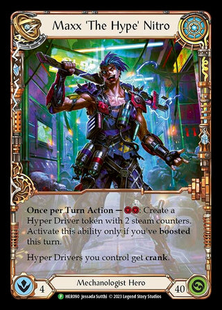 Maxx ’The Hype’ Nitro - HER090 (90) [PR] - Flesh and Blood TCG Single