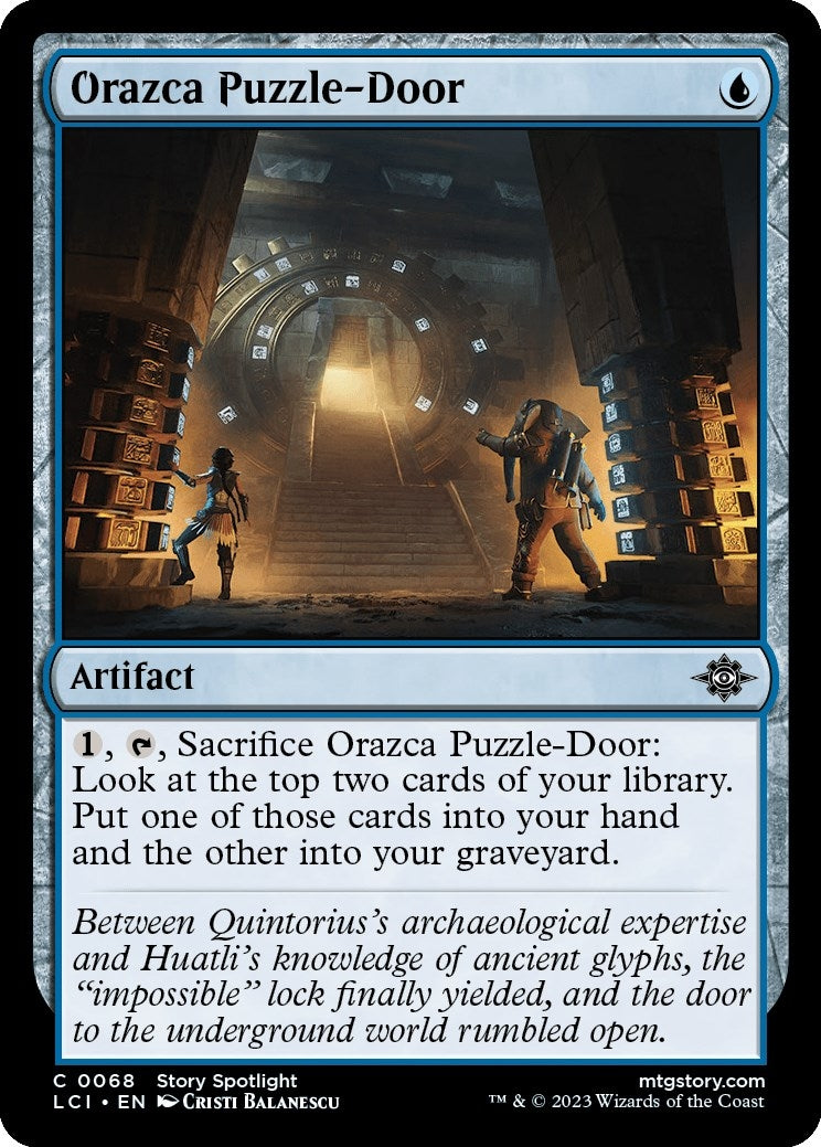 Orazca Puzzle-Door (68) [LCI] - MTG Single