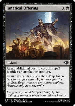 Fanatical Offering (105) [LCI] - MTG Single