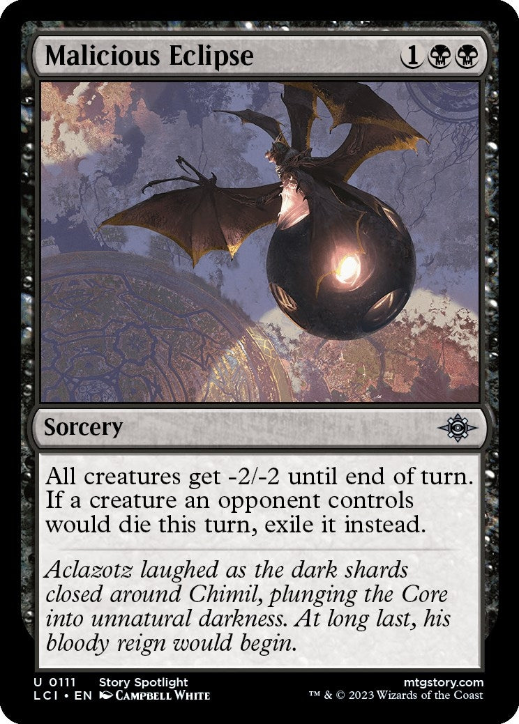 Malicious Eclipse (111) [LCI] - MTG Single