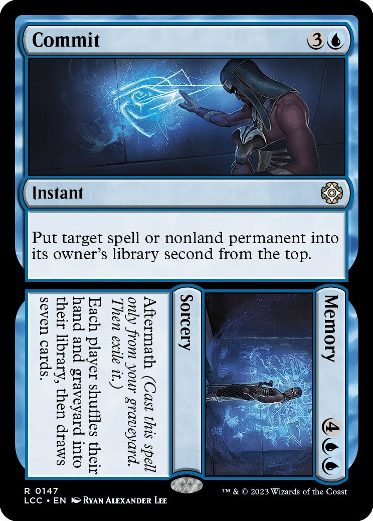 Commit // Memory (147) [LCC] - MTG Single