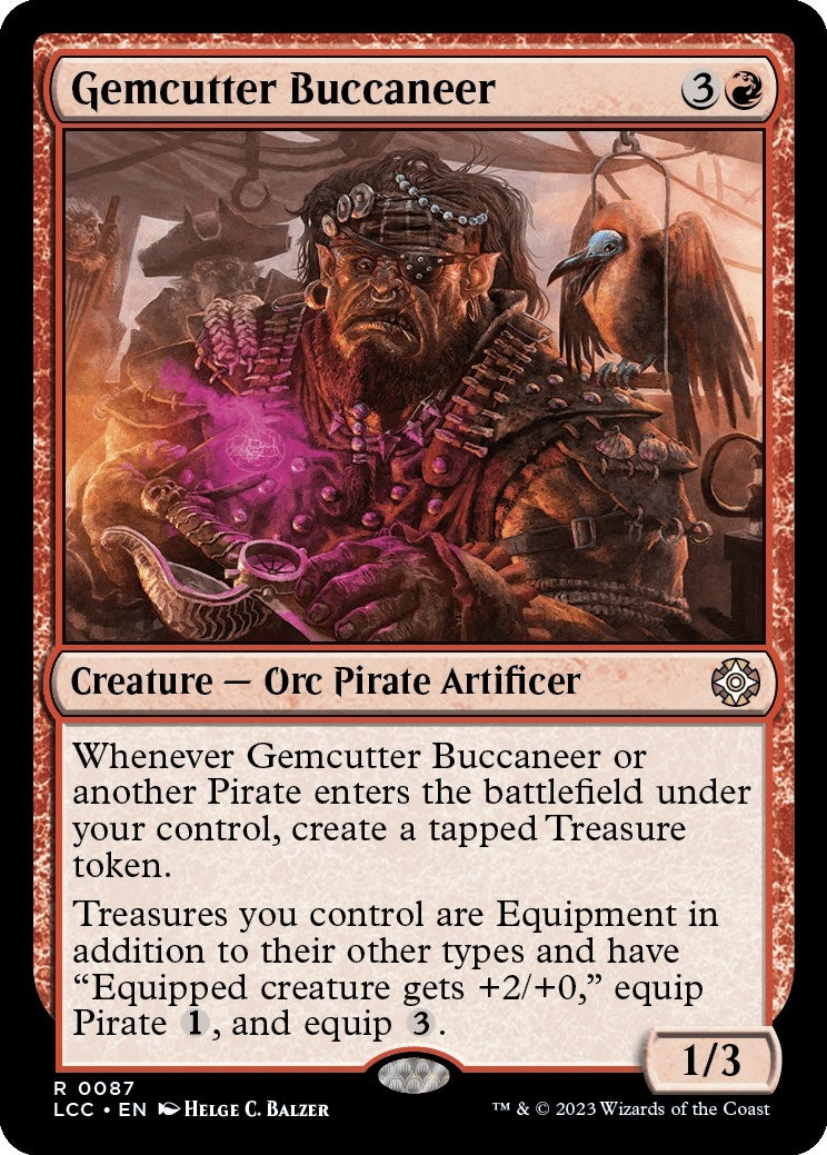 Gemcutter Buccaneer (87) [LCC] - MTG Single