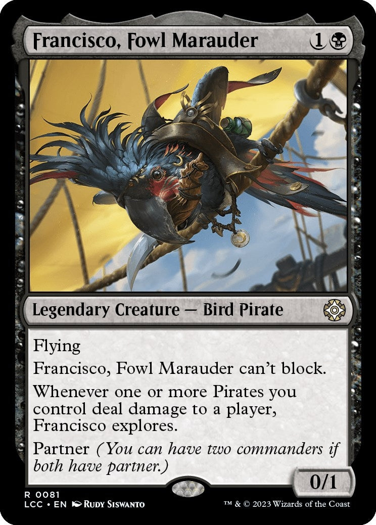 Francisco Fowl Marauder (81) [LCC] - MTG Single
