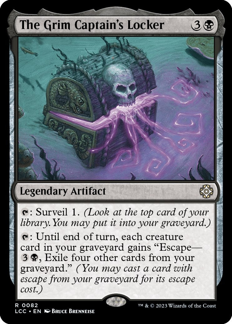 The Grim Captain’s Locker (82) [LCC] - MTG Single