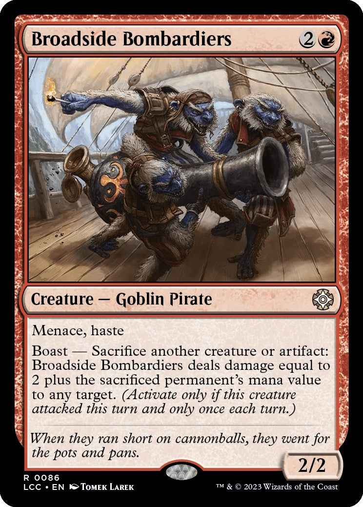Broadside Bombardiers (86) [LCC] - MTG Single