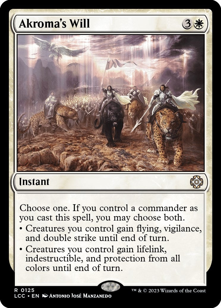 Akroma’s Will (125) [LCC] - MTG Single