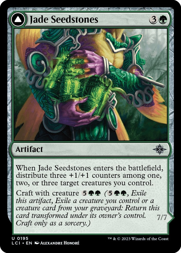 Jade Seedstones (195) [LCI] - MTG Single