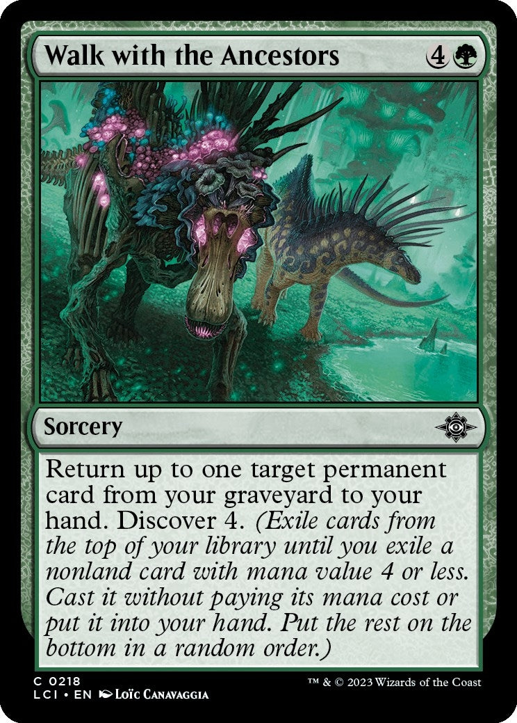 Walk with the Ancestors (218) [LCI] - MTG Single