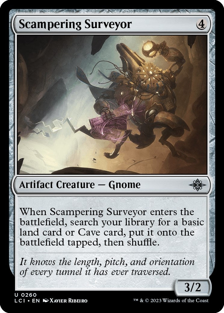 Scampering Surveyor (260) [LCI] - MTG Single