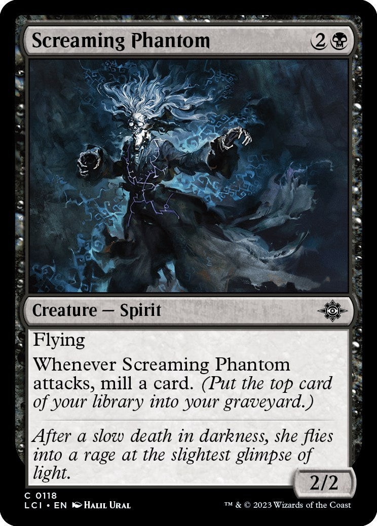 Screaming Phantom (118) [LCI] - MTG Single