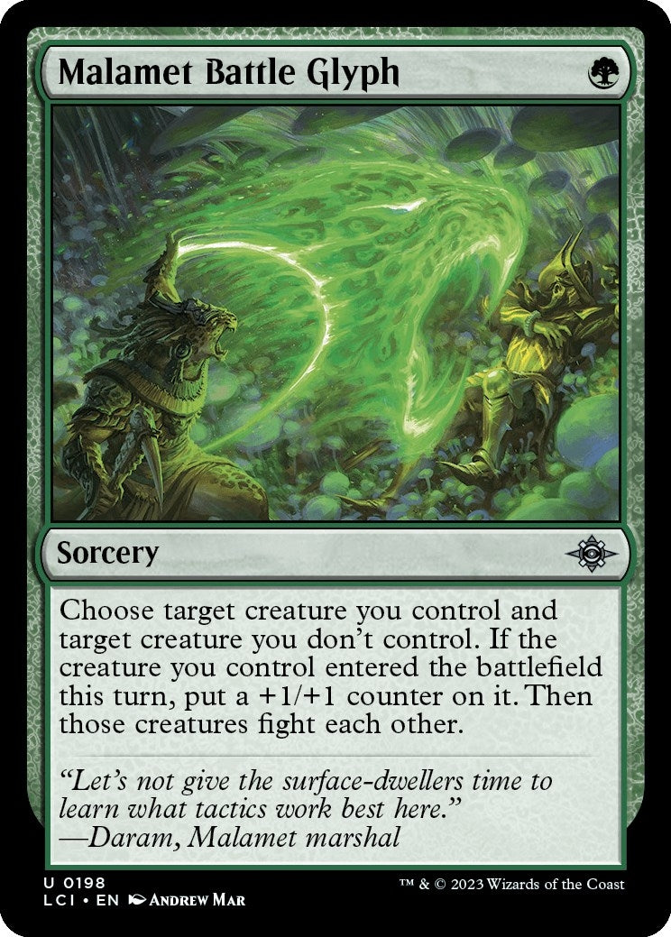 Malamet Battle Glyph (198) [LCI] - MTG Single