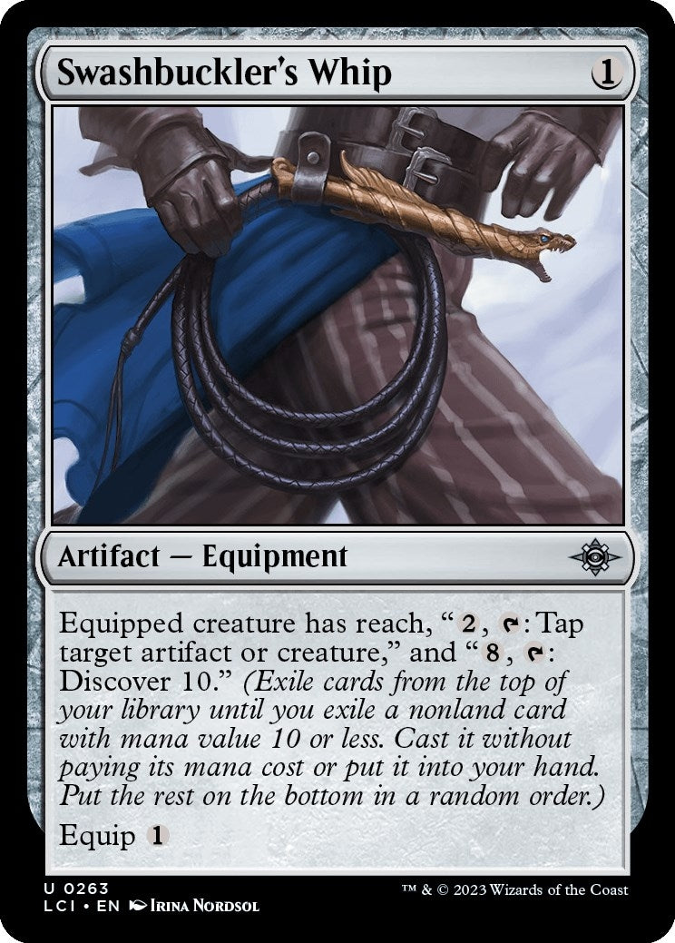 Swashbuckler’s Whip (263) [LCI] - MTG Single