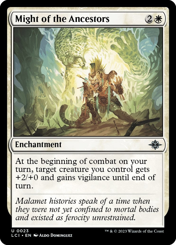 Might of the Ancestors (23) [LCI] - MTG Single