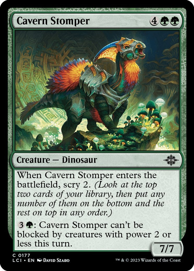 Cavern Stomper (177) [LCI] - MTG Single