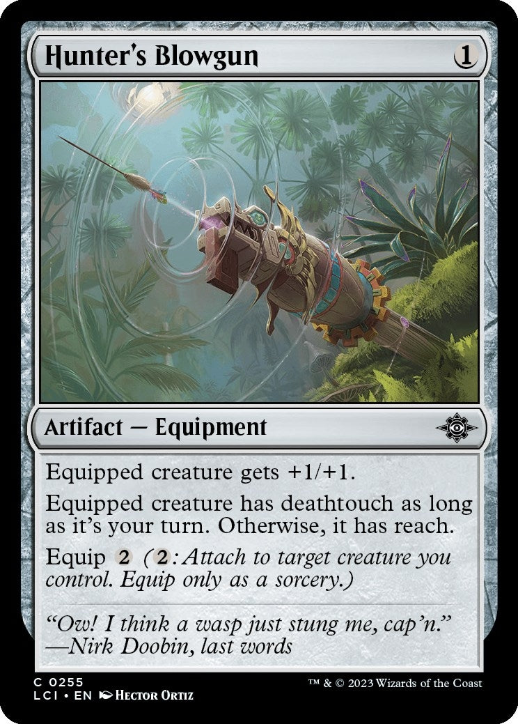Hunter’s Blowgun (255) [LCI] - MTG Single