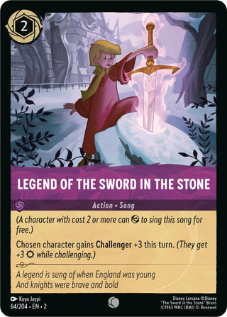 Legend of the Sword in the Stone (64) (2) - Disney Lorcana Single