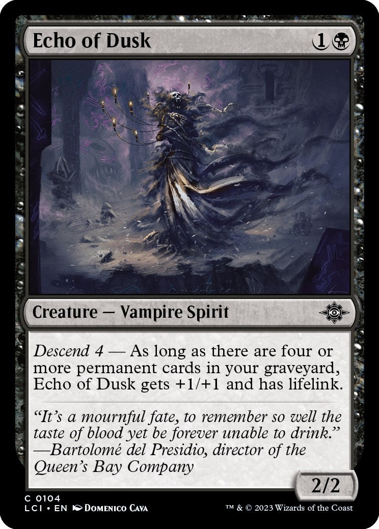 Echo of Dusk (104) [LCI] - MTG Single
