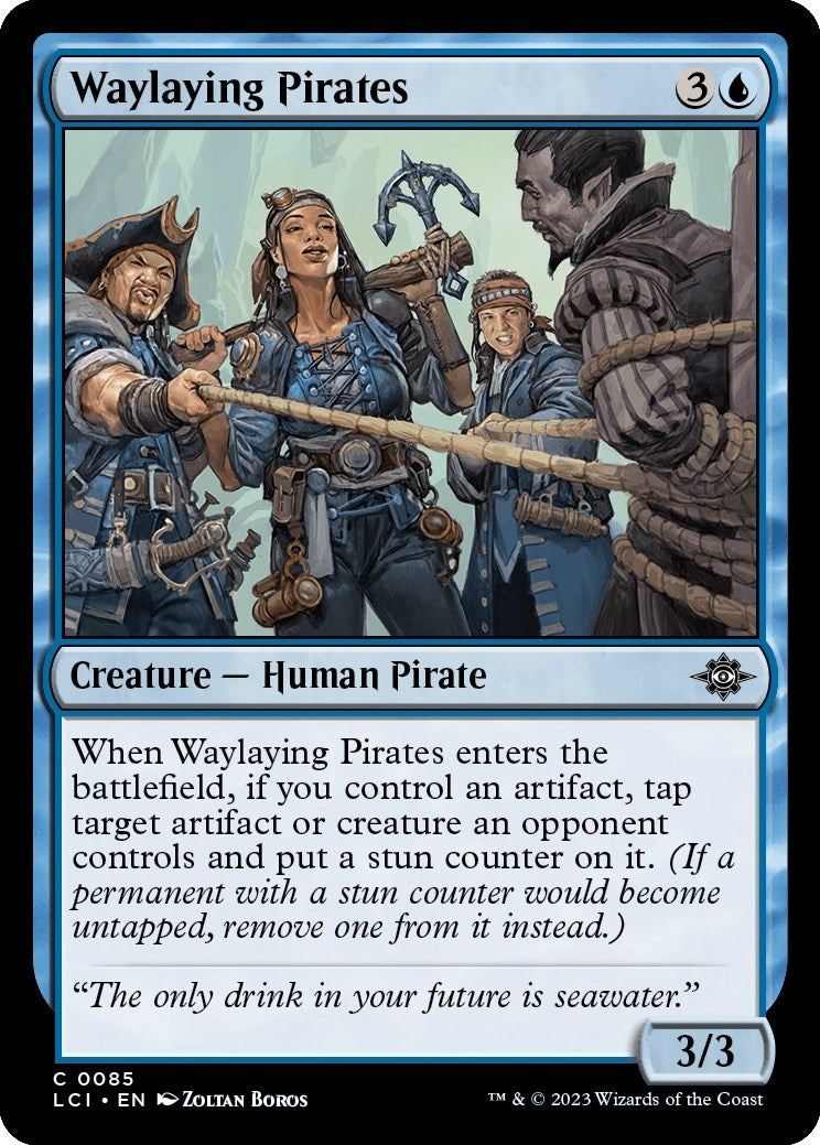 Waylaying Pirates (85) [LCI] - MTG Single