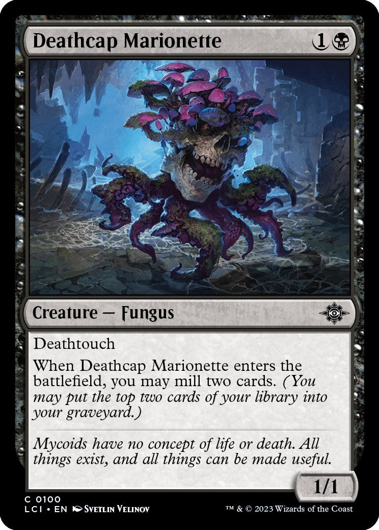 Deathcap Marionette (100) [LCI] - MTG Single
