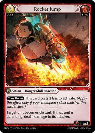 Image for Rocket Jump (117) (Alchemical Revolution) - Grand Archive TCG