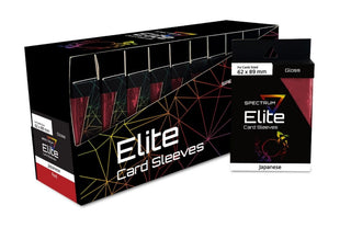 Image for BCW Elite2 Deck Guards - Glossy Small - Shelf Display (Red) - Card Sleeves