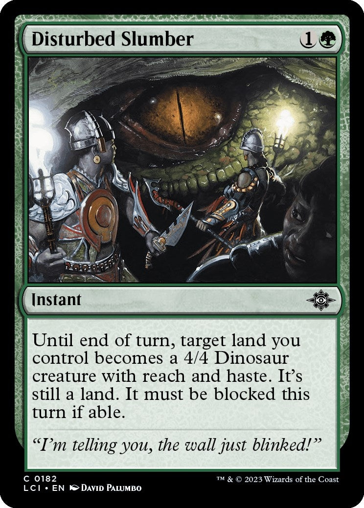 Disturbed Slumber (182) [LCI] - MTG Single