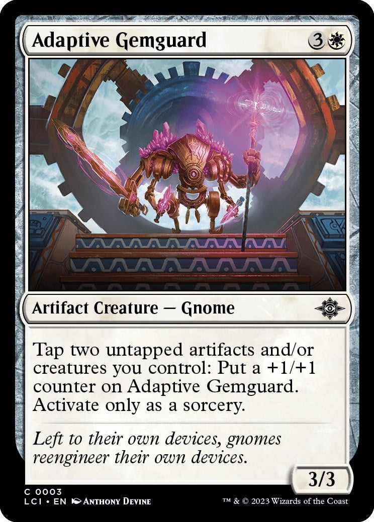 Adaptive Gemguard (3) [LCI] - MTG Single