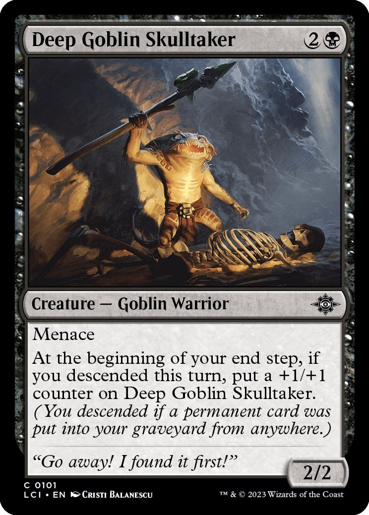 Deep Goblin Skulltaker (101) [LCI] - MTG Single