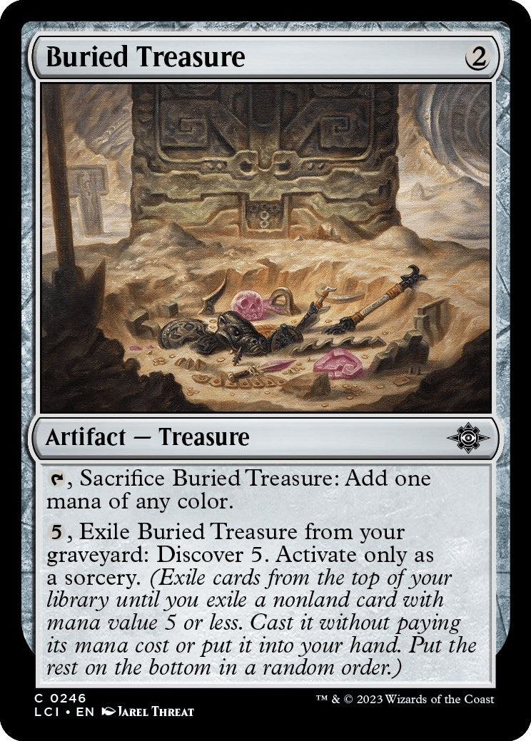 Buried Treasure (246) [LCI] - MTG Single