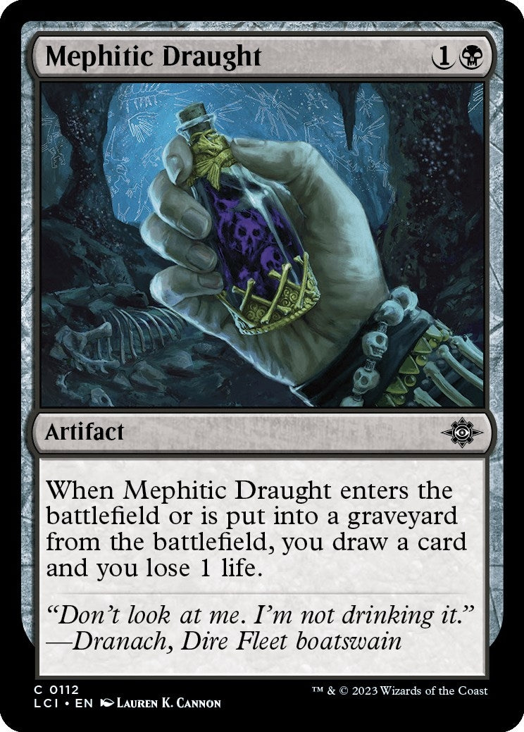 Mephitic Draught (112) [LCI] - MTG Single