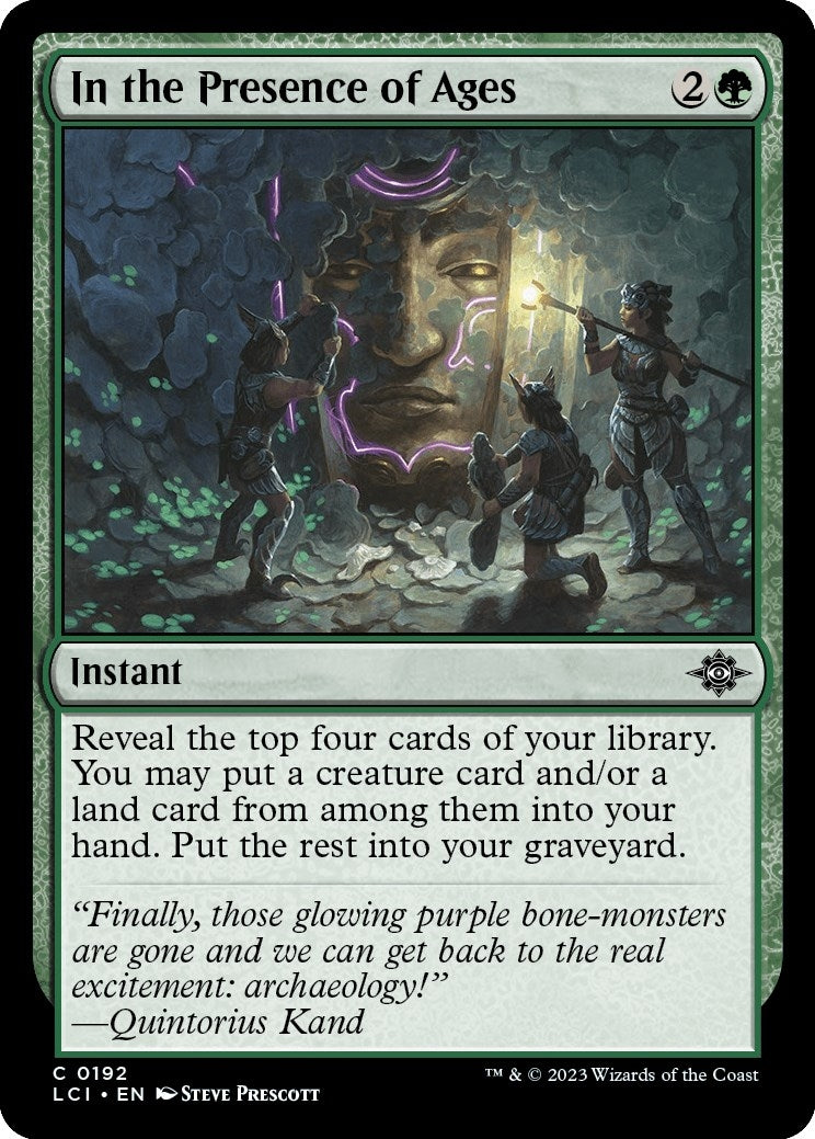 In the Presence of Ages (192) [LCI] - MTG Single