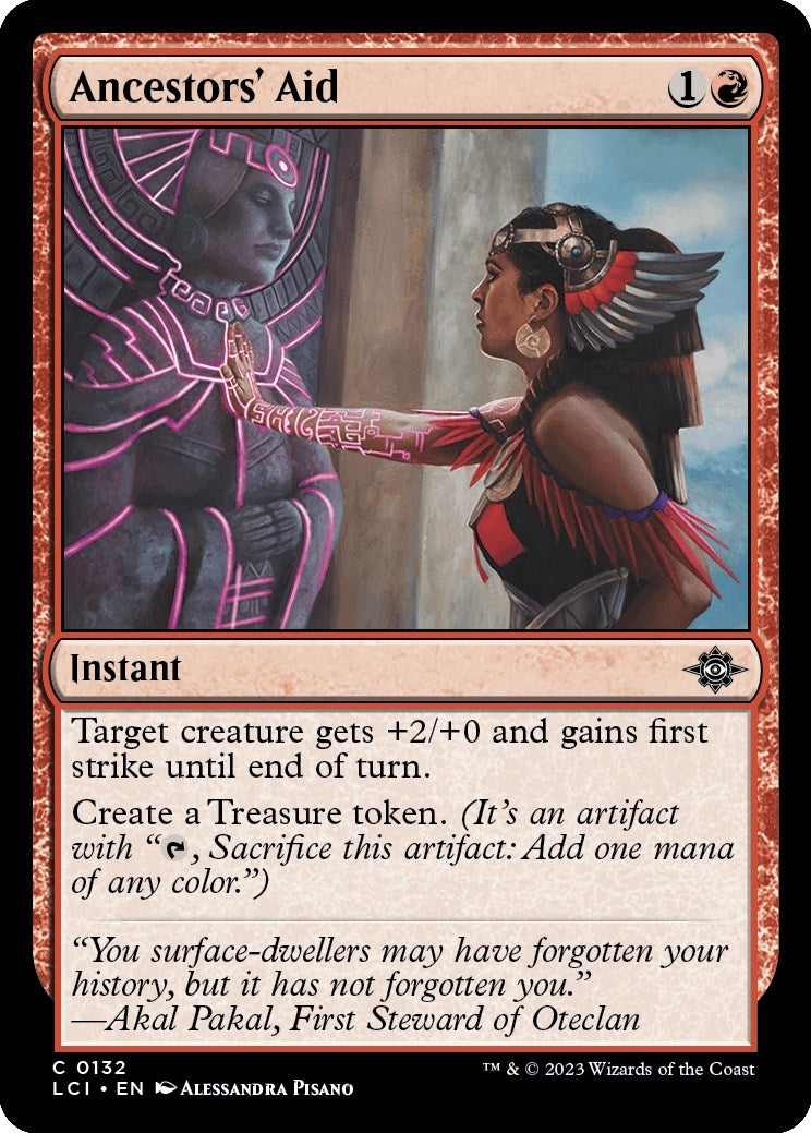 Ancestors’ Aid (132) [LCI] - MTG Single