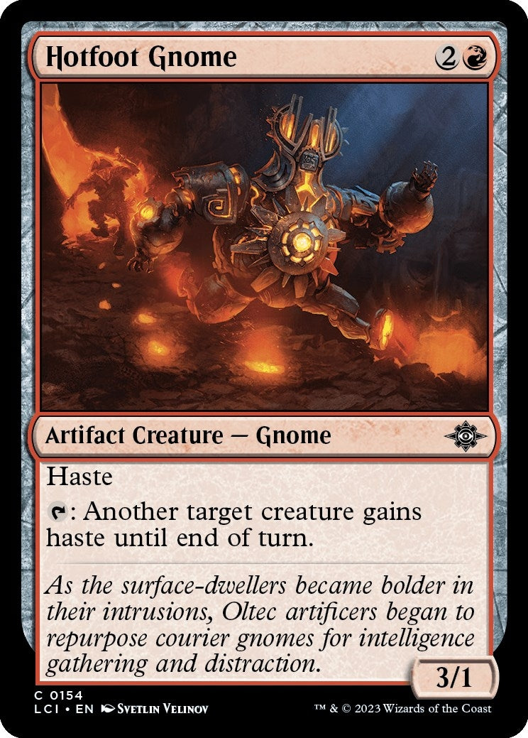 Hotfoot Gnome (154) [LCI] - MTG Single