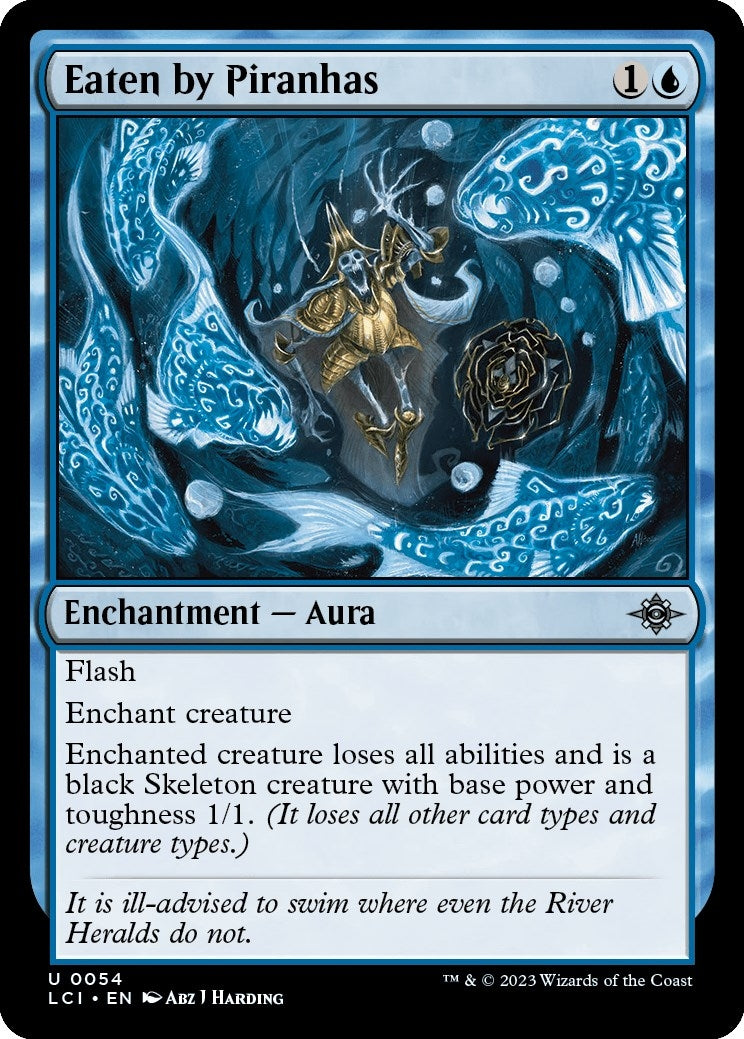 Eaten by Piranhas (54) [LCI] - MTG Single