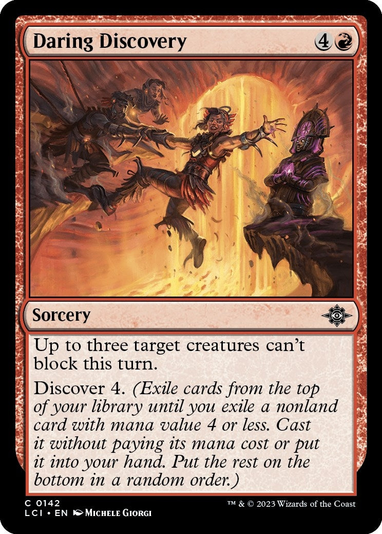 Daring Discovery (142) [LCI] - MTG Single