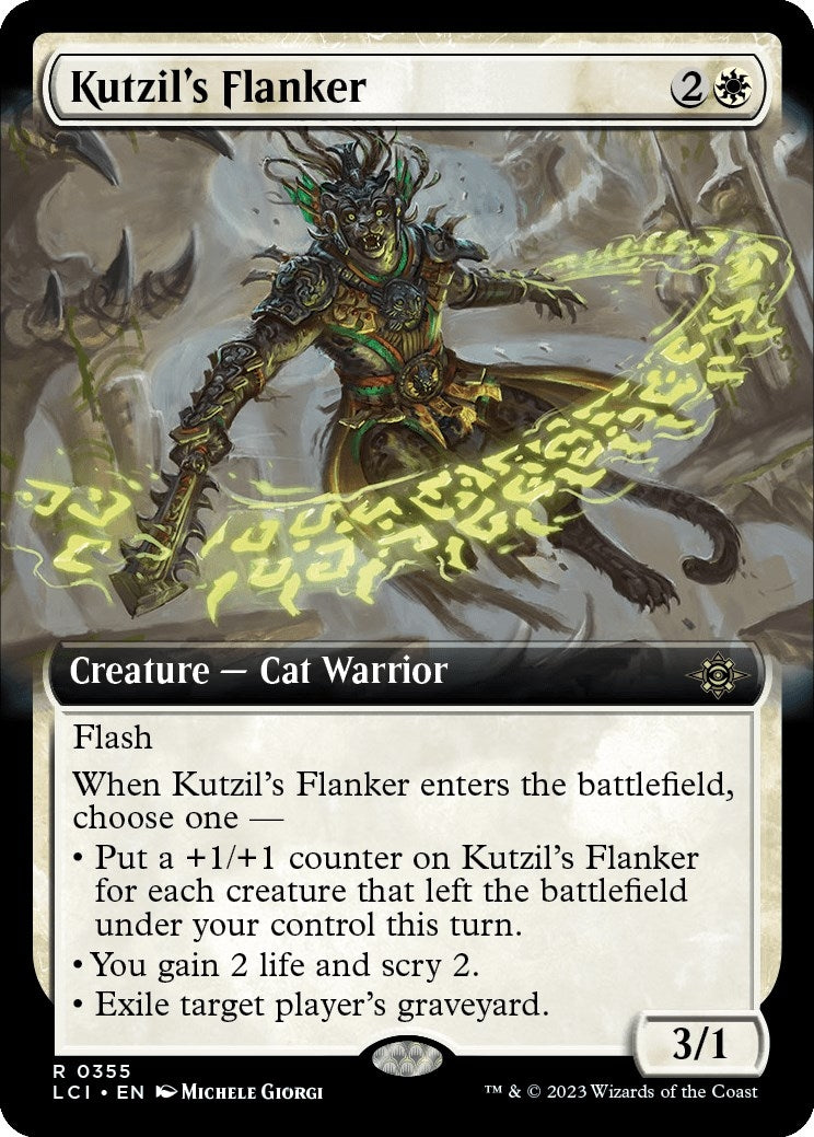 Kutzil’s Flanker (Extended Art) (355) [LCI] - MTG Single