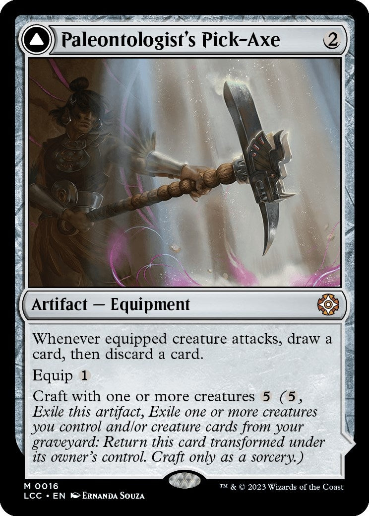 Paleontologist’s Pick-Axe (16) [LCC] - MTG Single