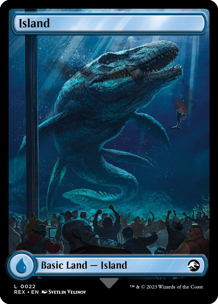 Island (22) [REX] - MTG Single