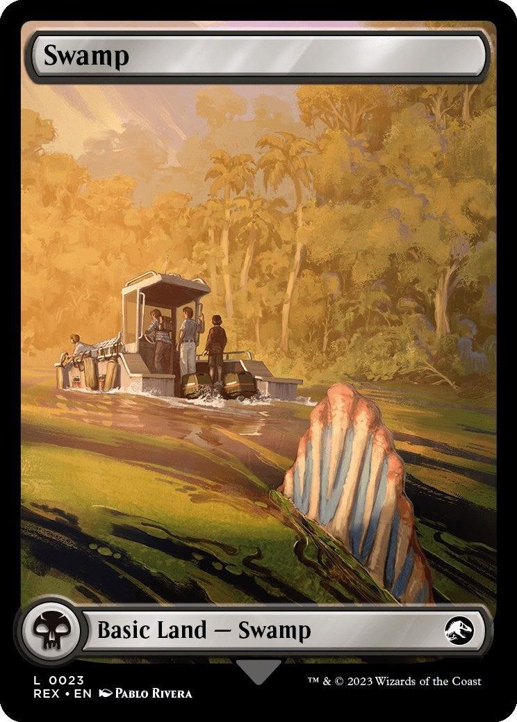 Swamp (23) [REX] - MTG Single