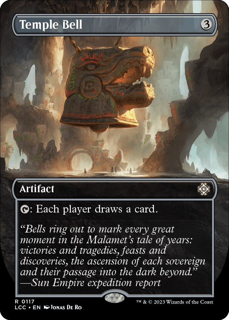 Temple Bell (Borderless) (117) [LCC] - MTG Single