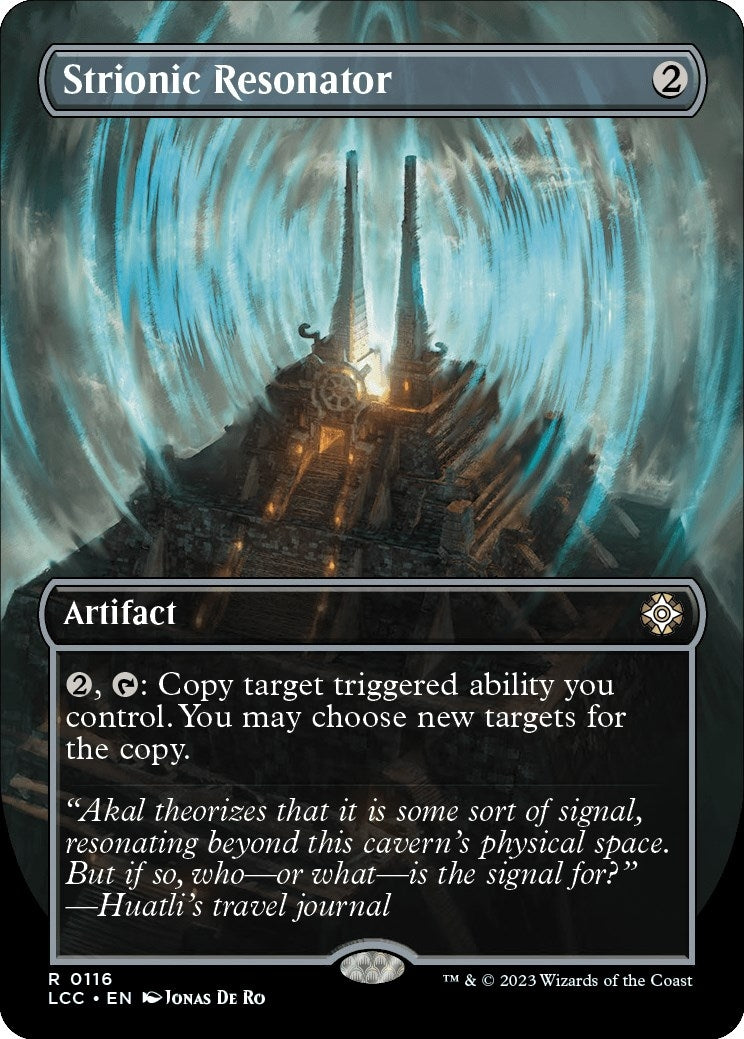 Strionic Resonator (Borderless) (116) [LCC] - MTG Single