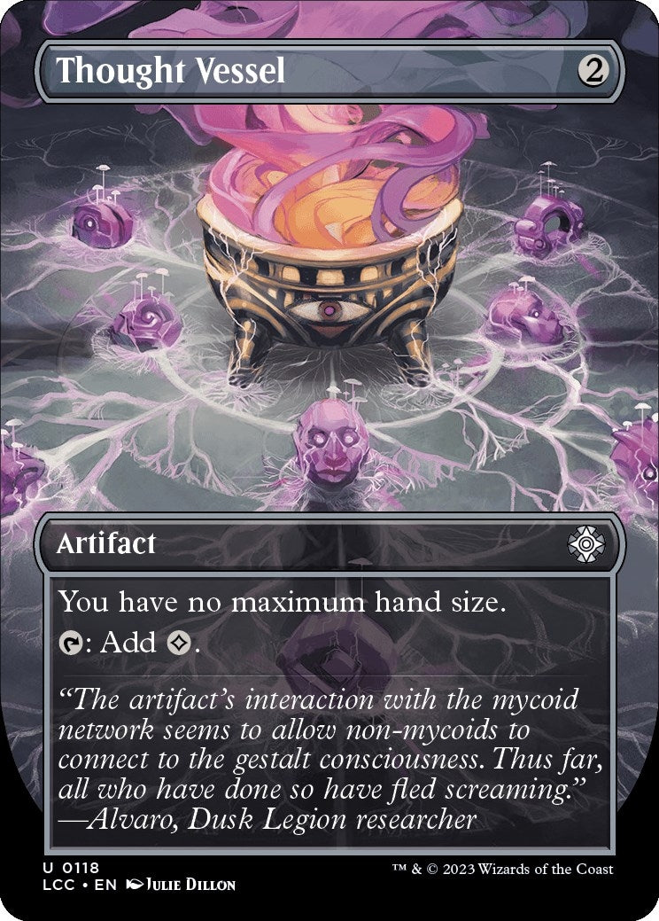 Thought Vessel (Borderless) (118) [LCC] - MTG Single